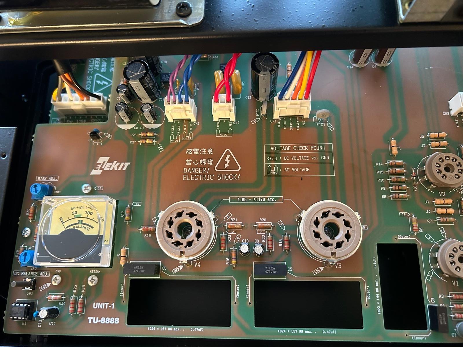 Elekit TU-8888 Monoblock PP Power Amp Kit - With assembly