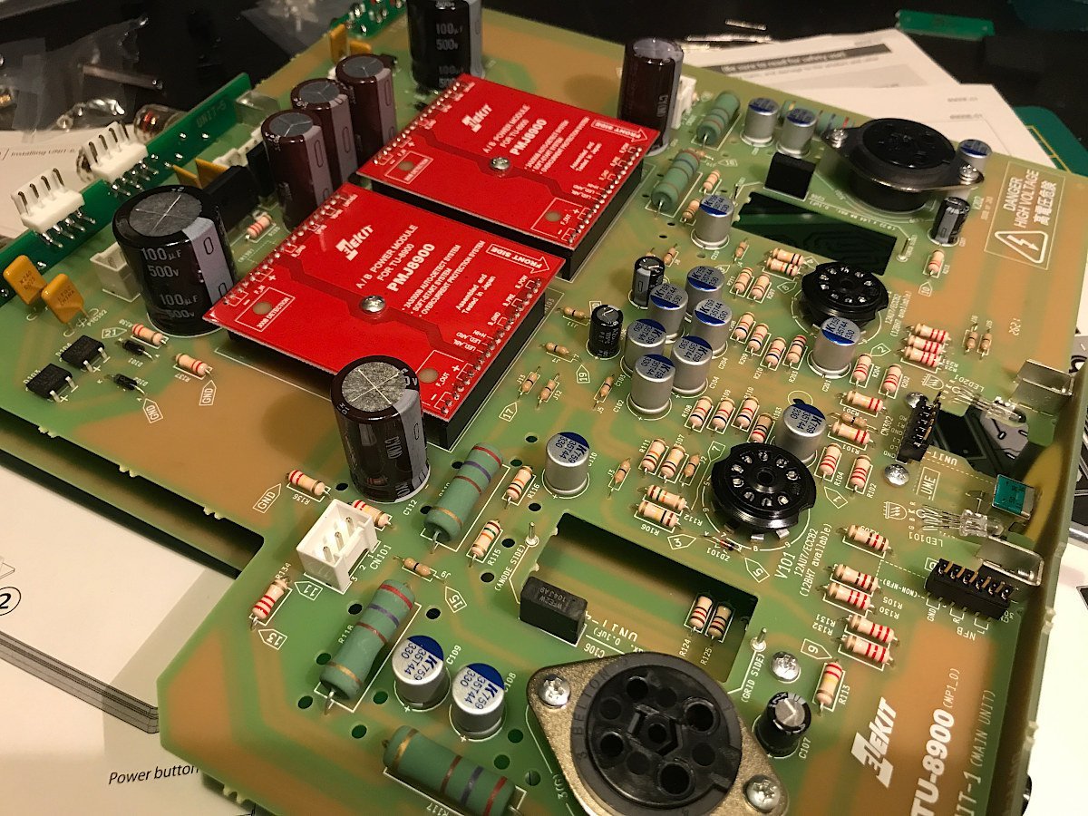 ELEKIT TU-8900E – 300B/2A3 Tube Amplifier DIY Kit - Without tubes, No assembly