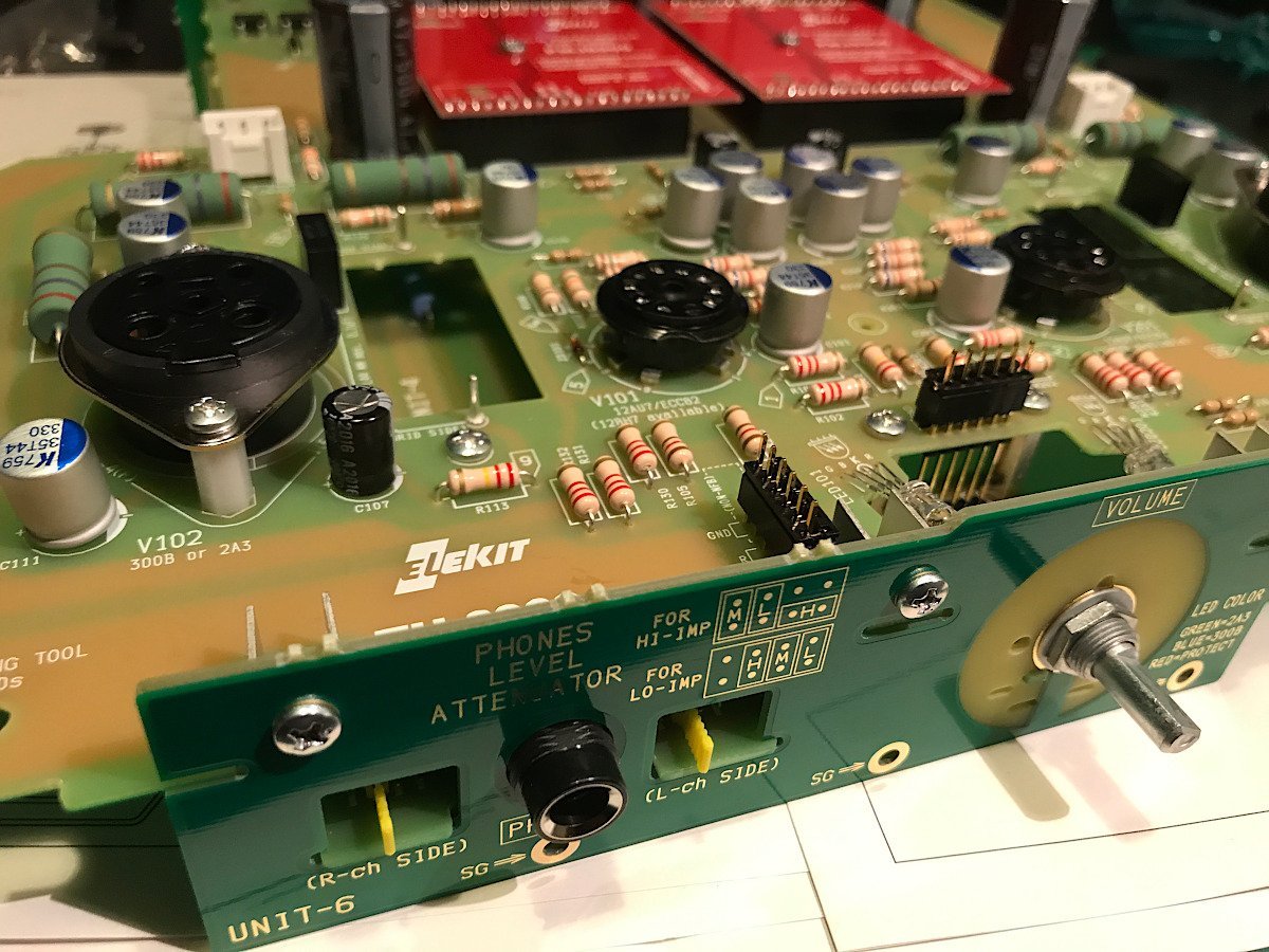 ELEKIT TU-8900E – 300B/2A3 Tube Amplifier DIY Kit - Without tubes, With assembly