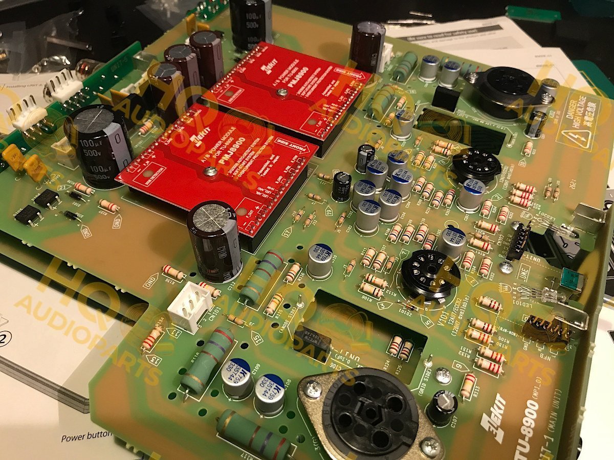 ELEKIT TU-8900VK 300B/2A3 csöves erősítő barkács készlet - csövek nélkül, standard maggal, szerelés nélkül