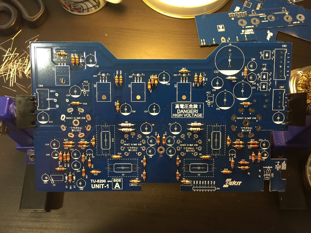 ELEKIT TU-8200R – SE tube amplifier DIY kit - Without tubes, Standard opts, No assembly