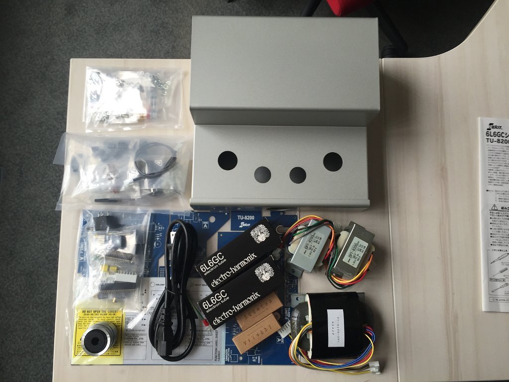 ELEKIT TU-8200R – SE tube amplifier DIY kit - Without tubes, Standard opts, No assembly