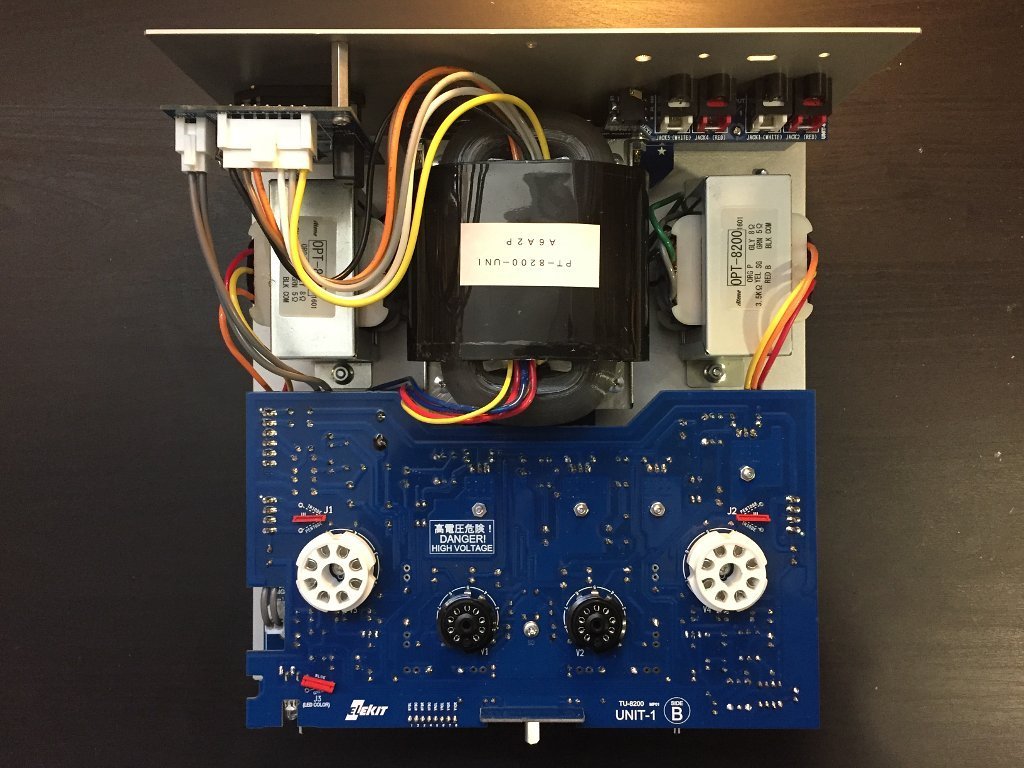 ELEKIT TU-8200R – SE tube amplifier DIY kit - Without tubes, Standard opts, With assembly