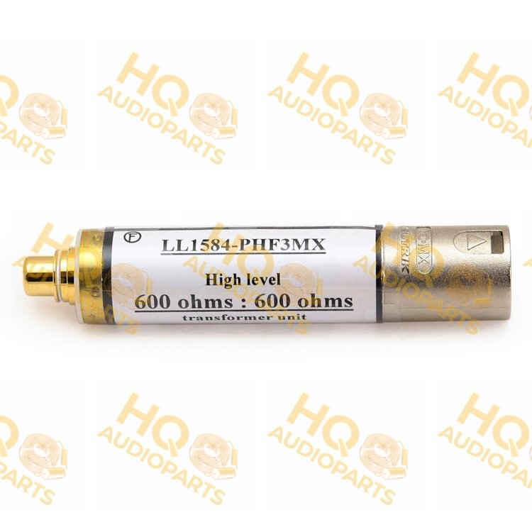 Lundahl LL1584-PHF3MX nagyszintű 600 ohm transzformátor egység