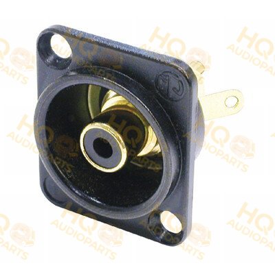 Neutrik RCA csatlakozó NF2D-B-0
