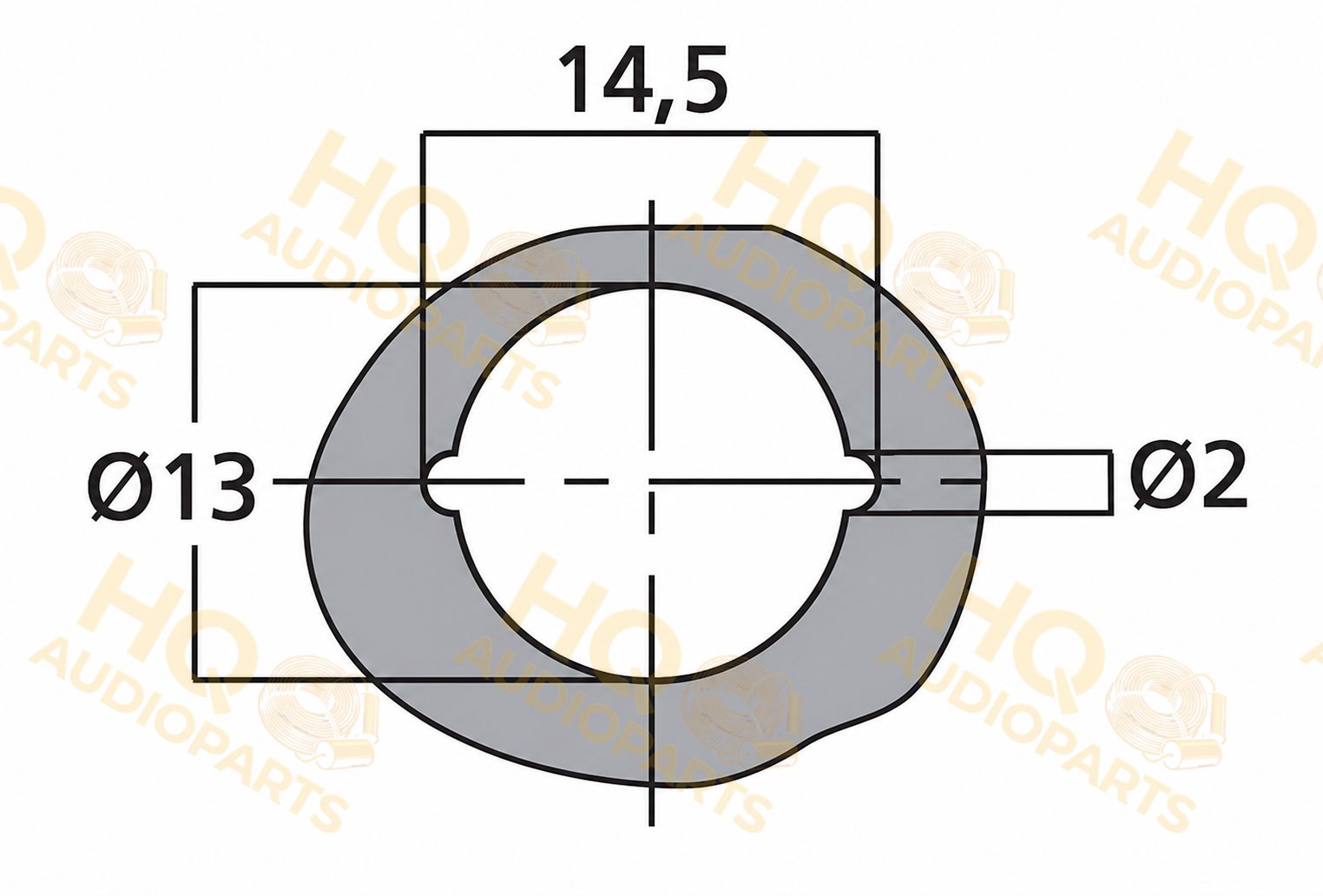 Monacor RCA csatlakozó T-706NI/GE