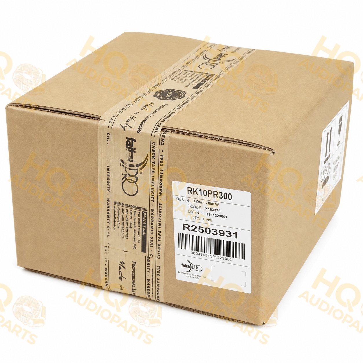 FaitalPRO 10PR300 recone készlet, 8 Ω