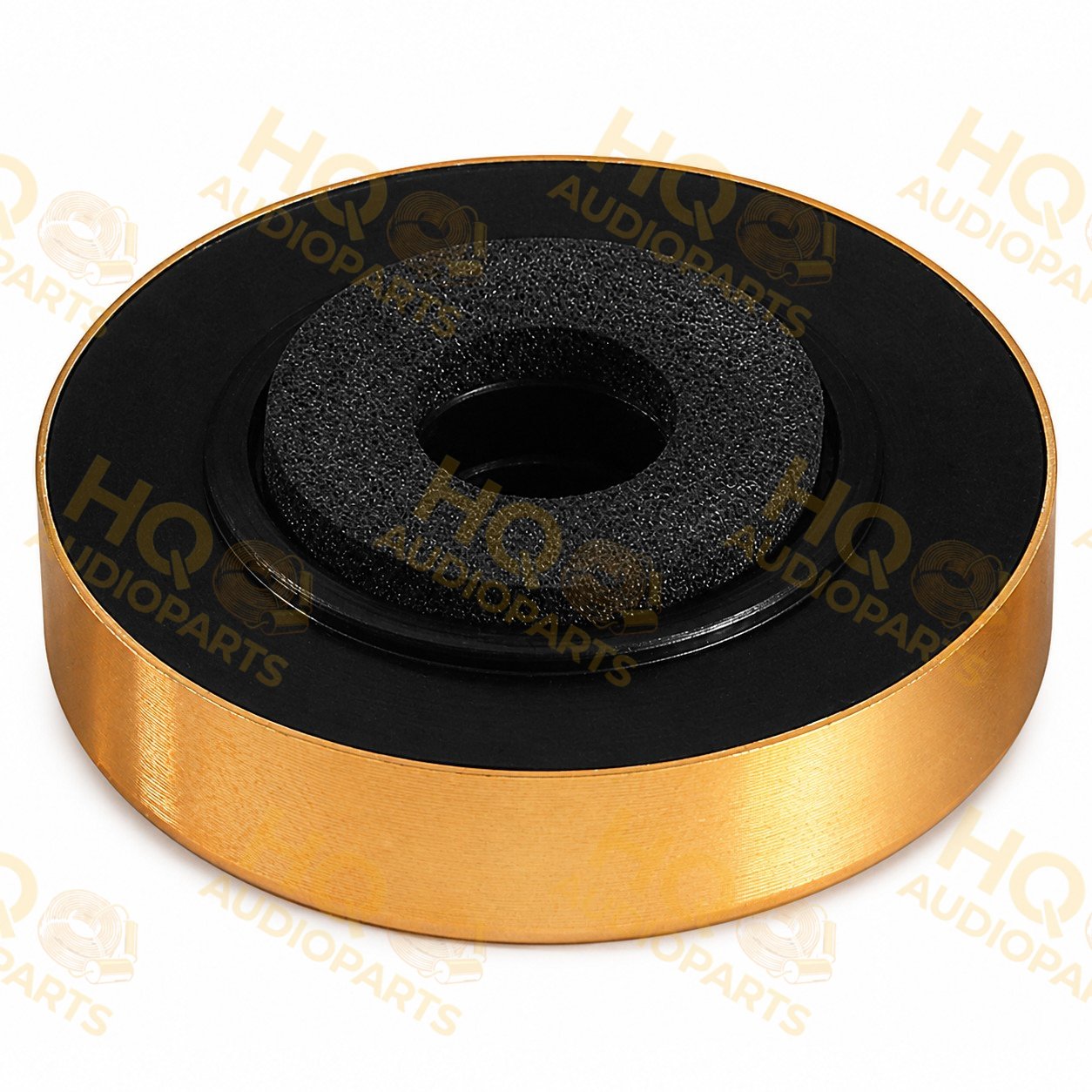 Monacor HF-45G | Ø45 × 14 mm | Aranyszegélyes hangfal láb