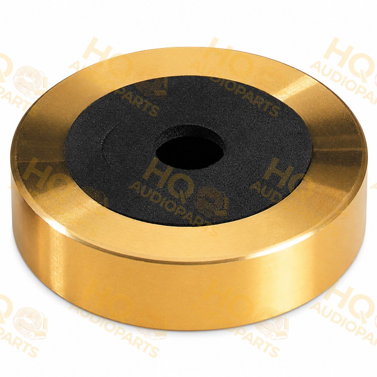 Monacor HF-60G | Ø58 × 15 mm | Aranyszegélyes hangfal láb