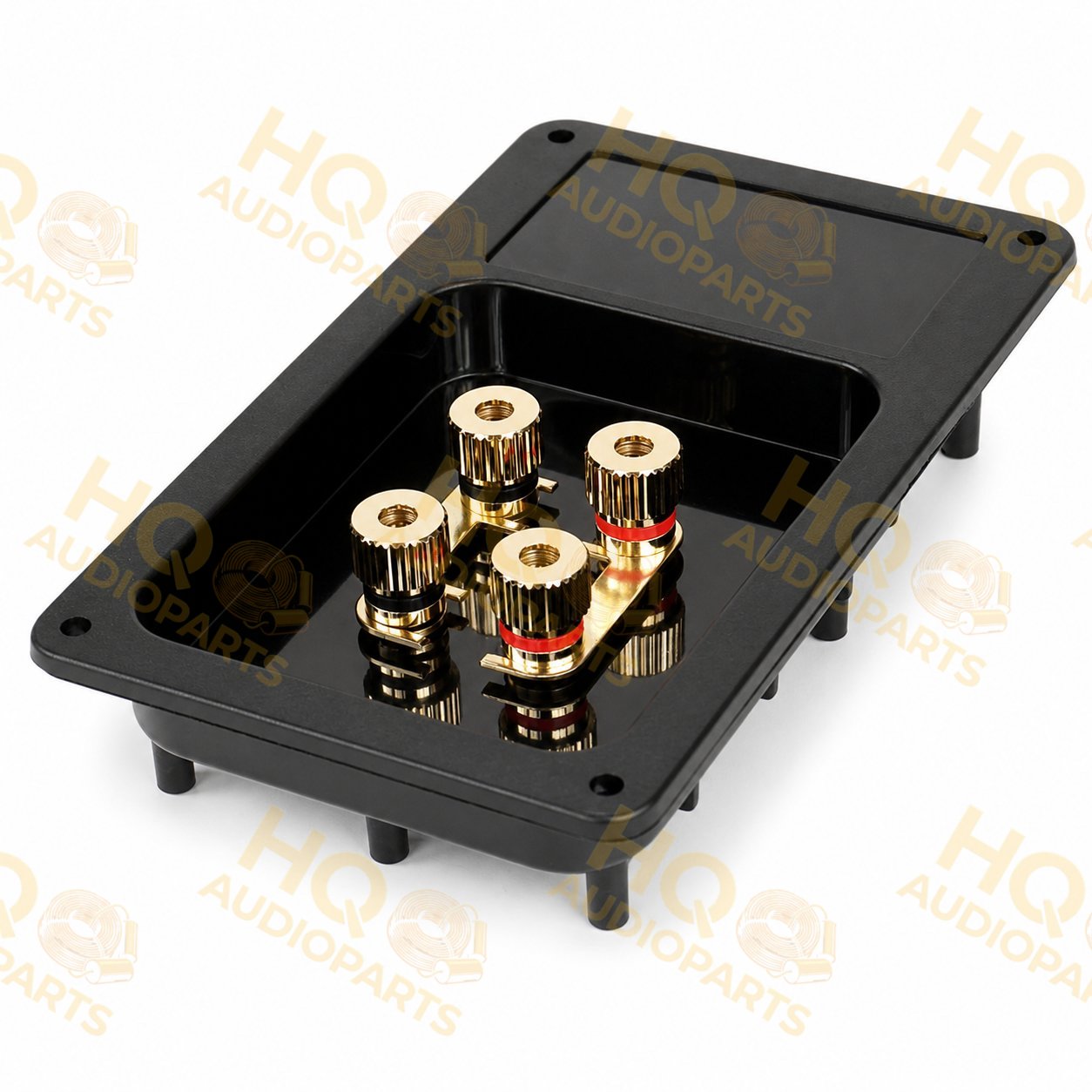 .Kartesian Csatlakozó terminál Bi-wiring terminal