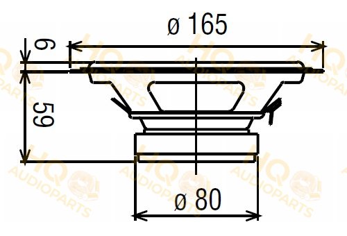 Ciare Hangszóró CZ170-4, 4 Ω
