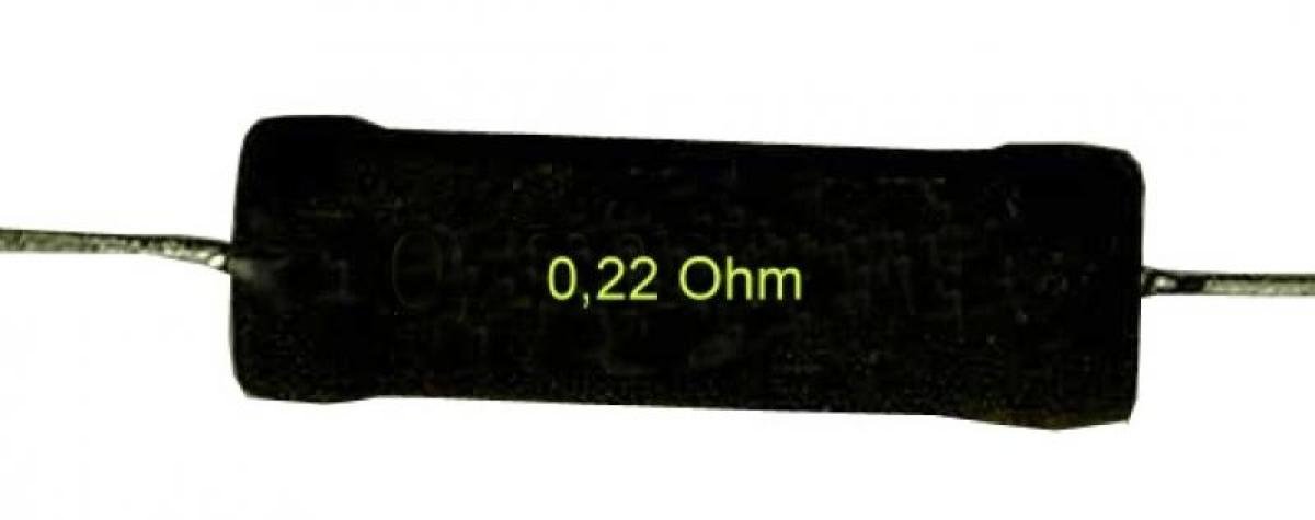 Intertechnik Precíziós huzalellenállás – 0.22 Ω | 6 W | ±1%