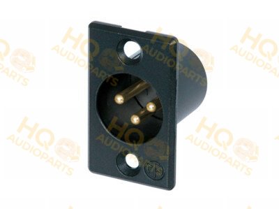 Neutrik Csatlakozó NC3MP-B