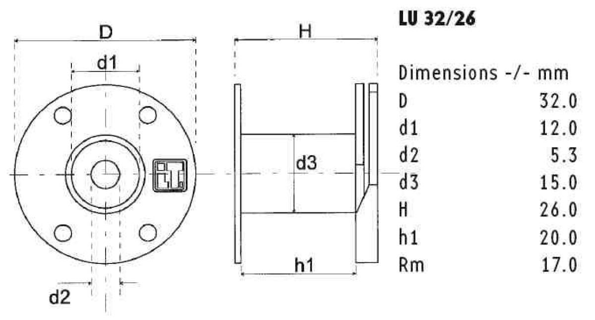 Intertechnik Légmagos tekercs – 0,68 mH | LU32 | DCR 0,72 Ω | Cu 0,71 mm | ±3.0%