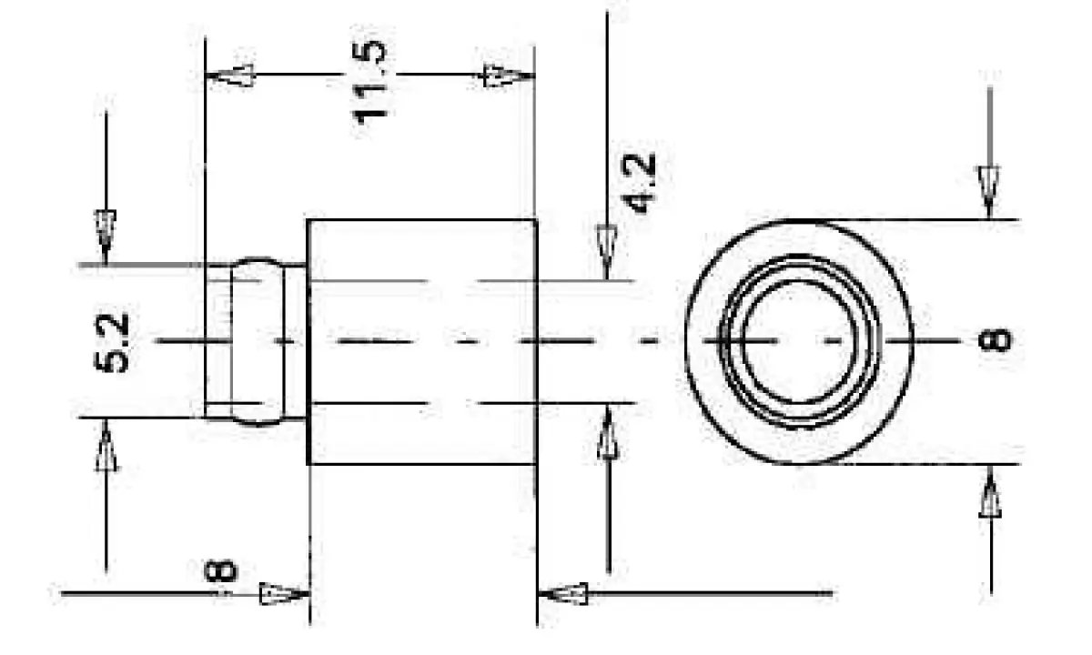Távtartó – DHLP/100