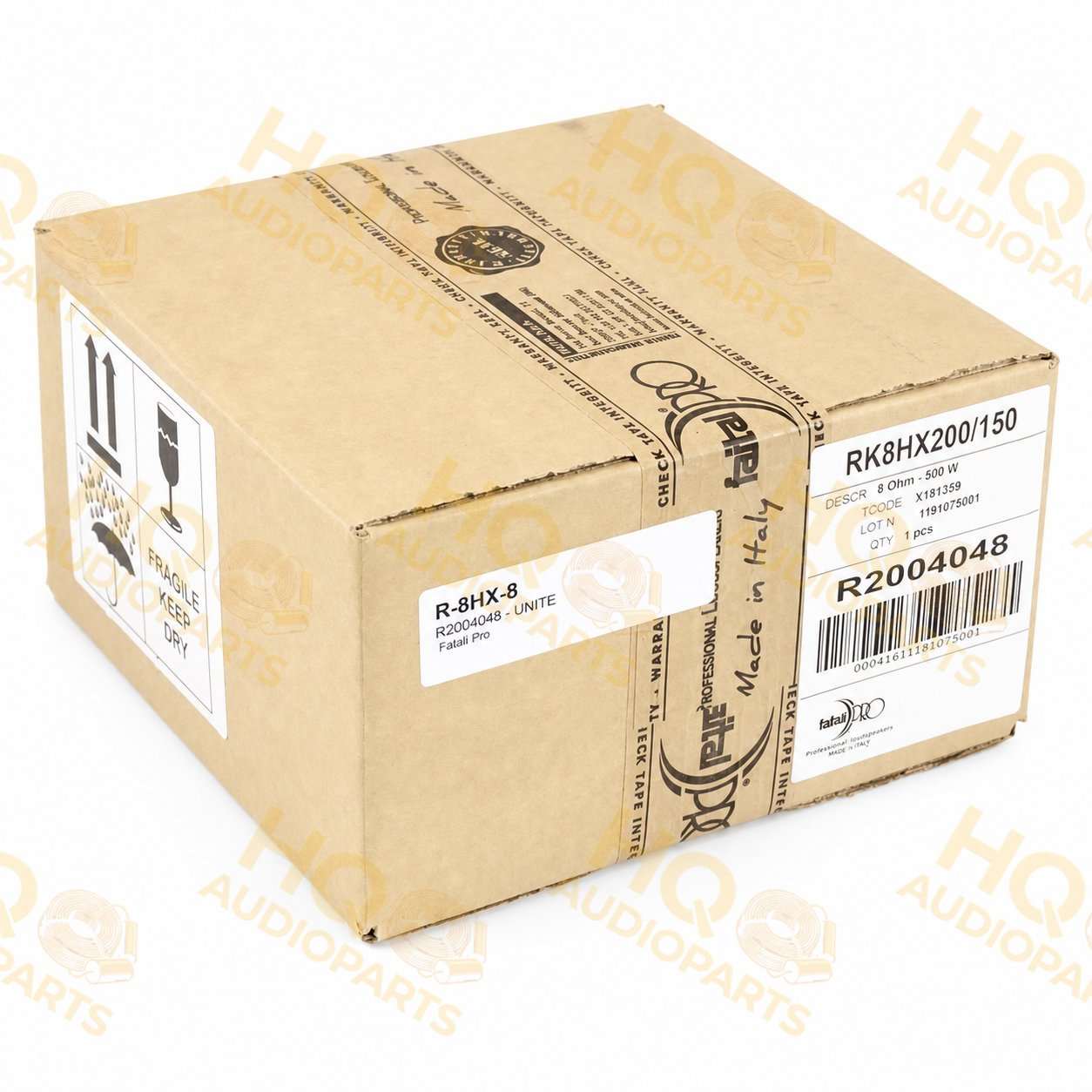 FaitalPRO 8HX recone készlet, 8 Ω