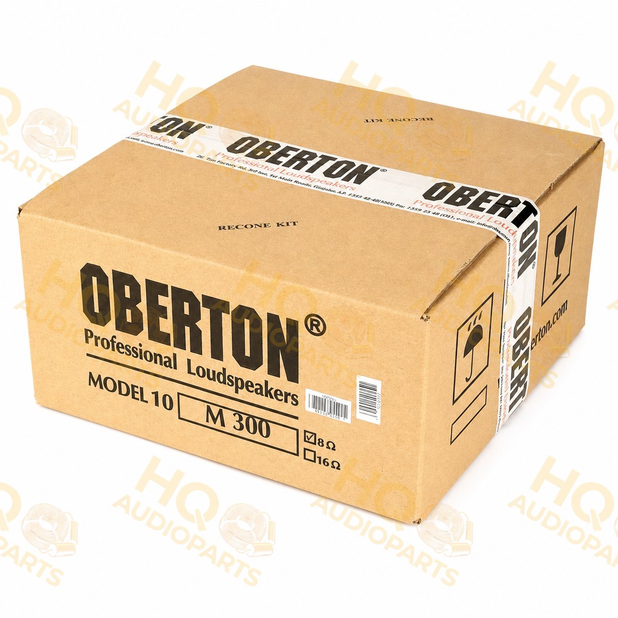 Oberton 10M300 recone készlet, 8 Ω