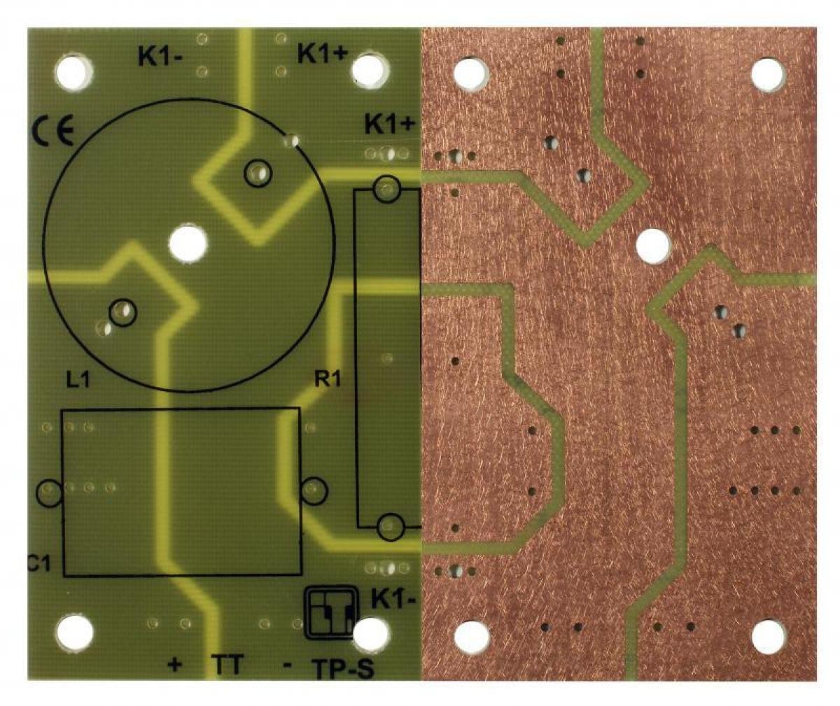 Aluláteresztő szűrő modul (kis) – Low-pass module