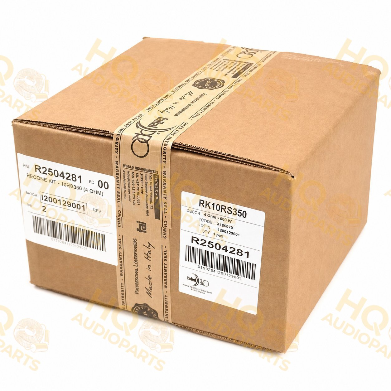 FaitalPRO 10RS350 recone készlet, 4 Ω