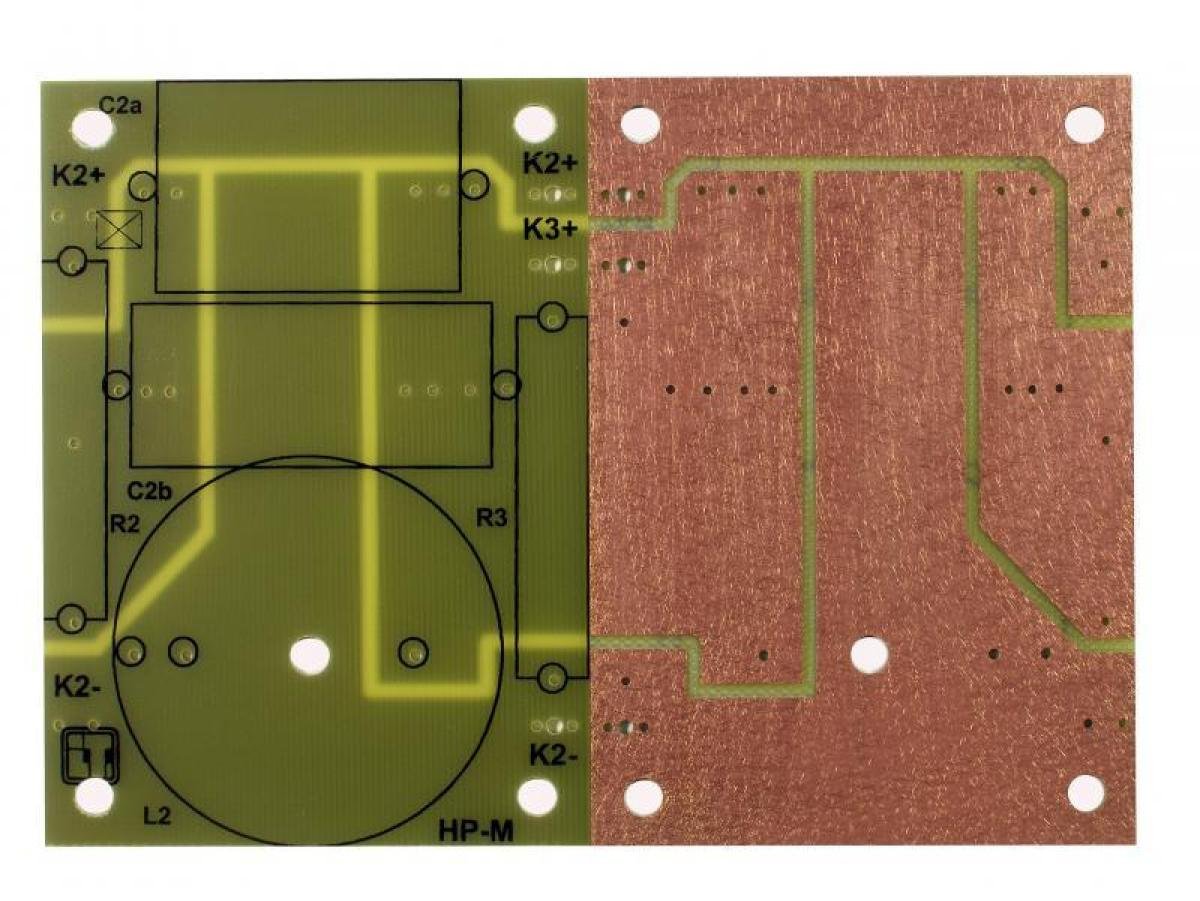 Felüláteresztő szűrő modul (közepes) – High-pass module