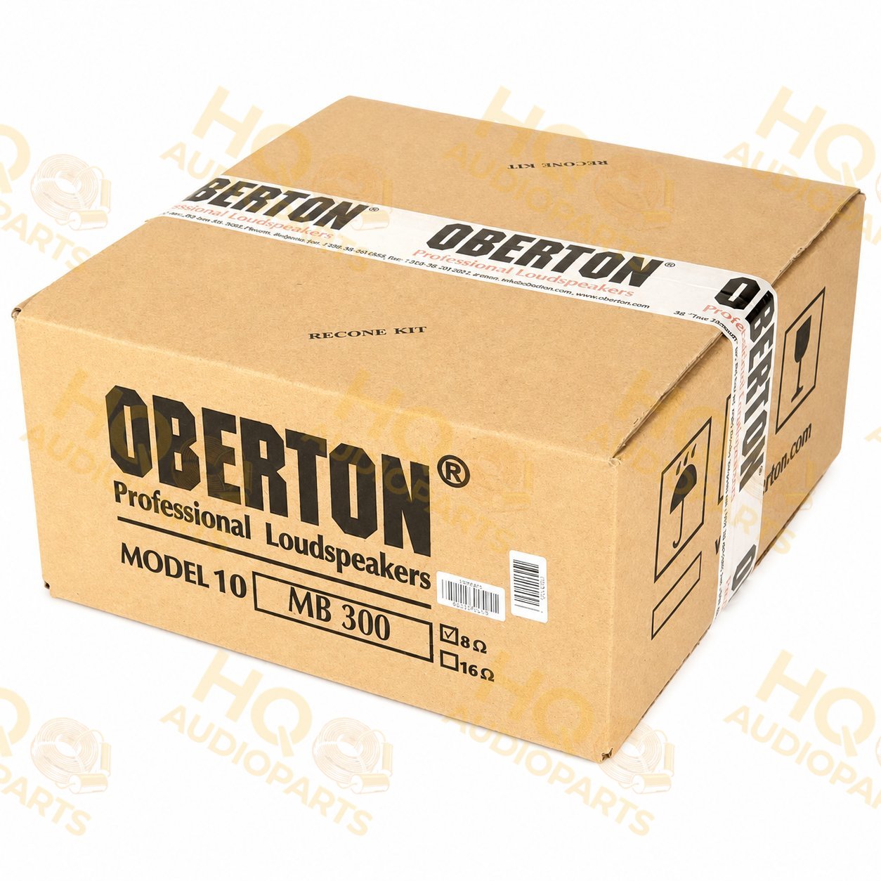 Oberton 10MB300 recone készlet, 8 Ω