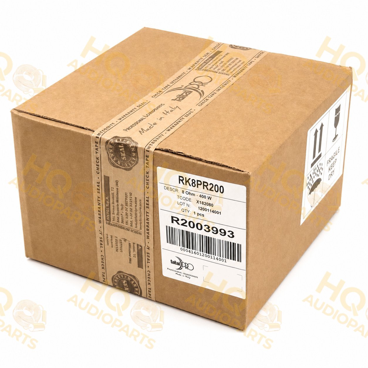 FaitalPRO 8PR200 recone készlet, 8 Ω