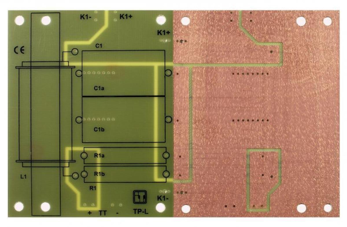 Aluláteresztő szűrő modul (nagy) – Low-pass module