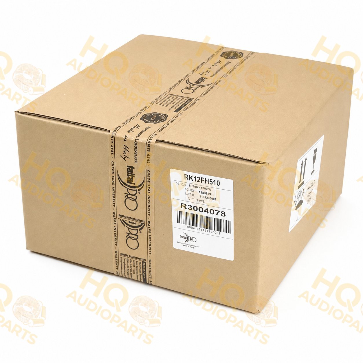 FaitalPRO 12FH510 recone készlet, 8 Ω