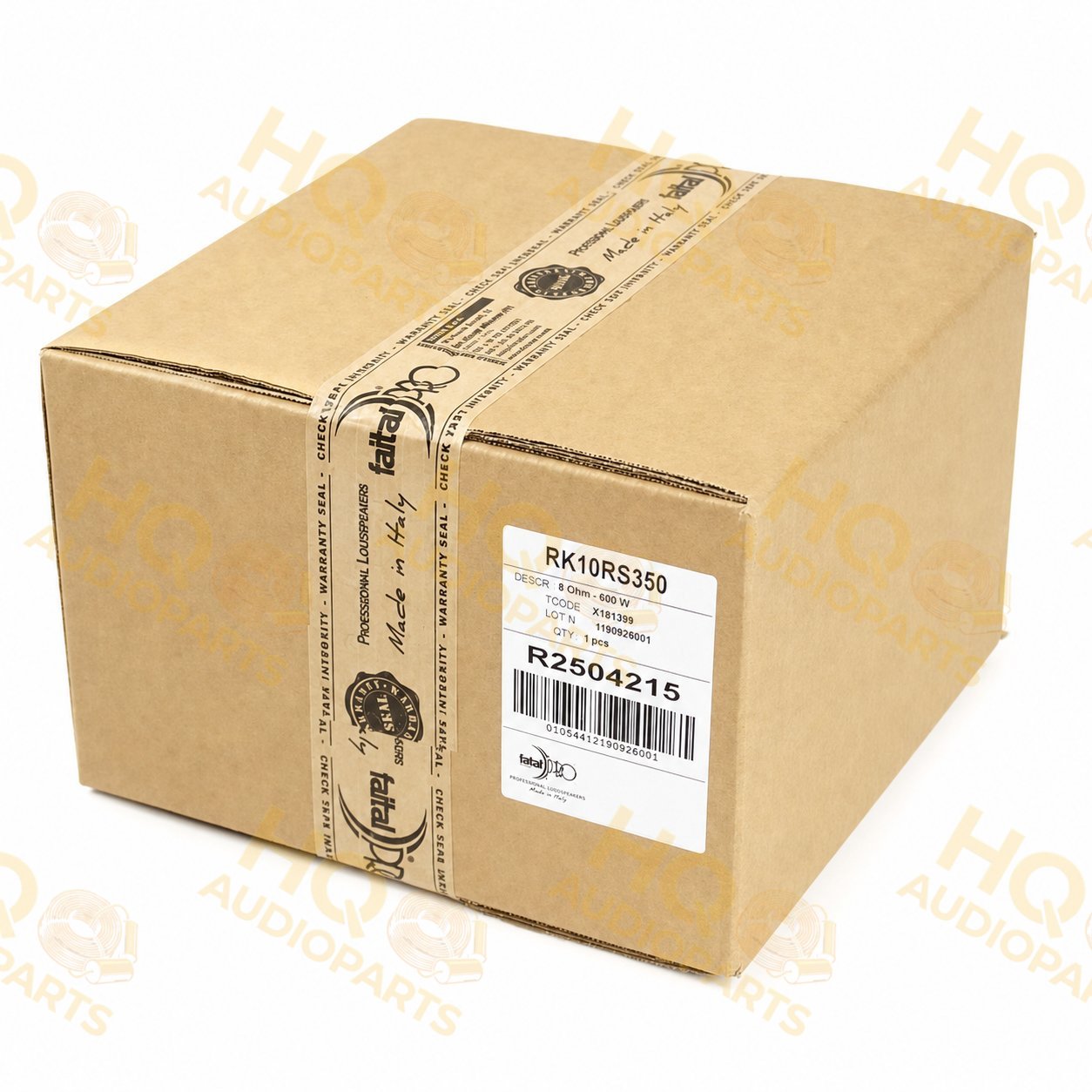 FaitalPRO 10RS350 recone készlet, 8 Ω