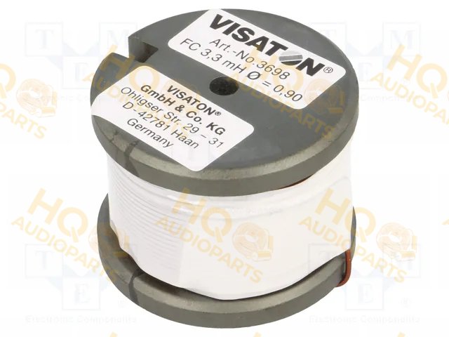 Visaton Vasmagos tekercs FC 8,2 MH FERRIT 40 MM, 8.2 mH