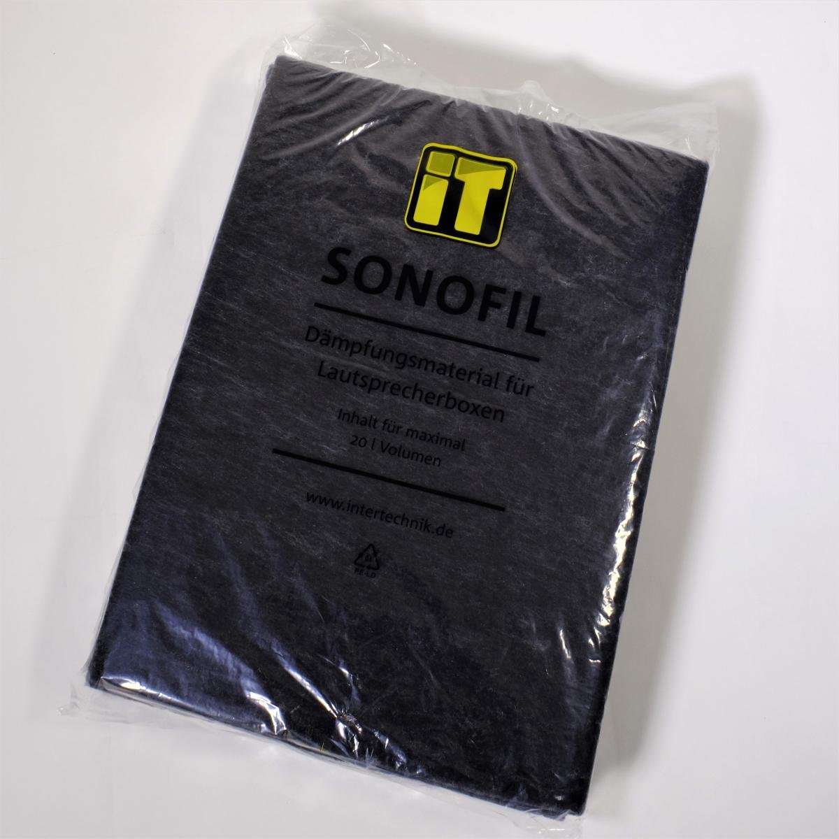 Sonofil hangelnyelő töltet antracit – SONOFIL™ anthracite 1 bag