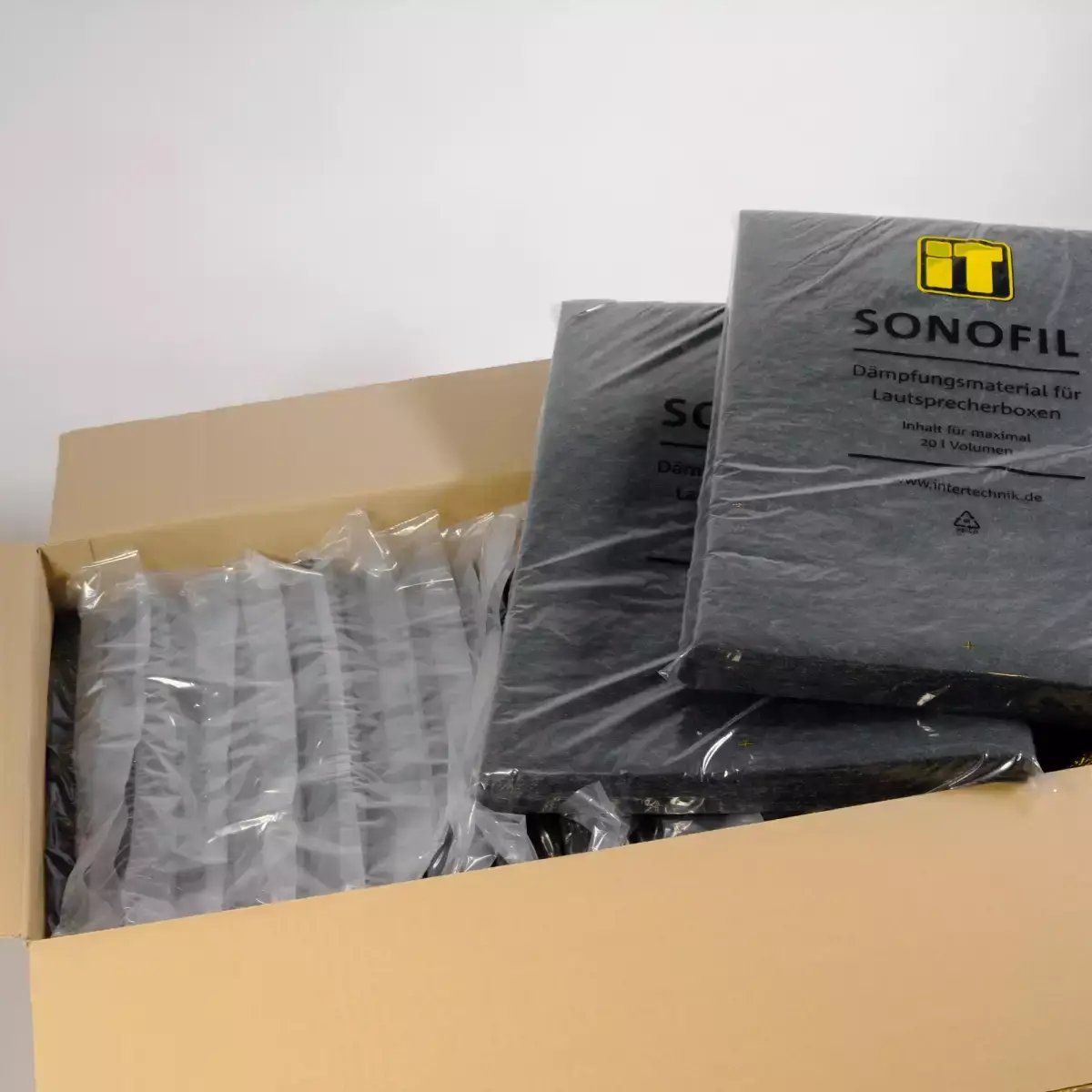 Sonofil hangelnyelő töltet antracit – SONOFIL™ anthracite 1 bag