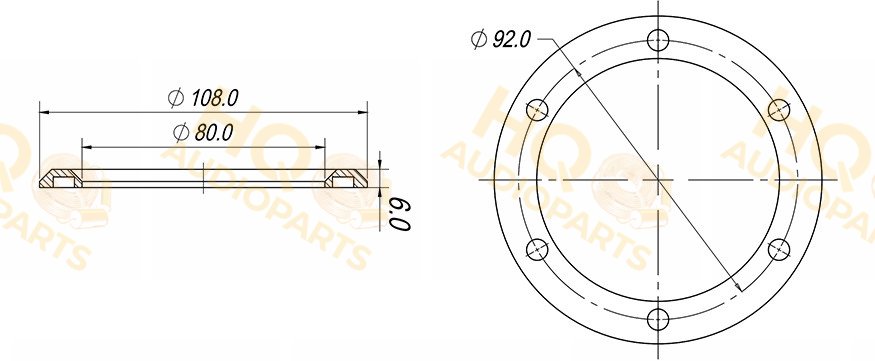 SB Acoustics GR-TW29 | Mágneses szövetrácspár TW29 magassugárzókhoz
