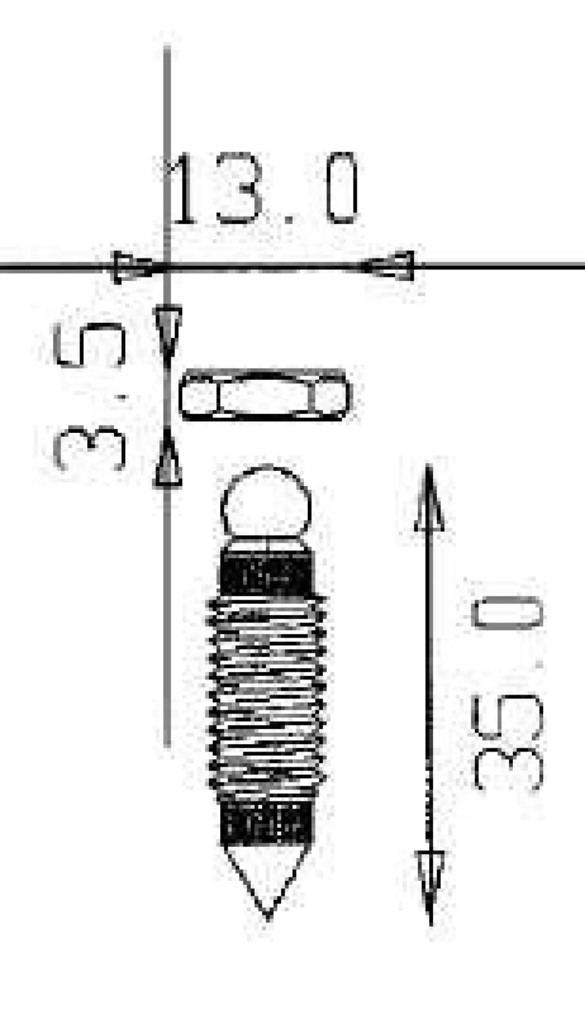 Tüske láb hangszóróhoz – Loudspeaker spike SP835