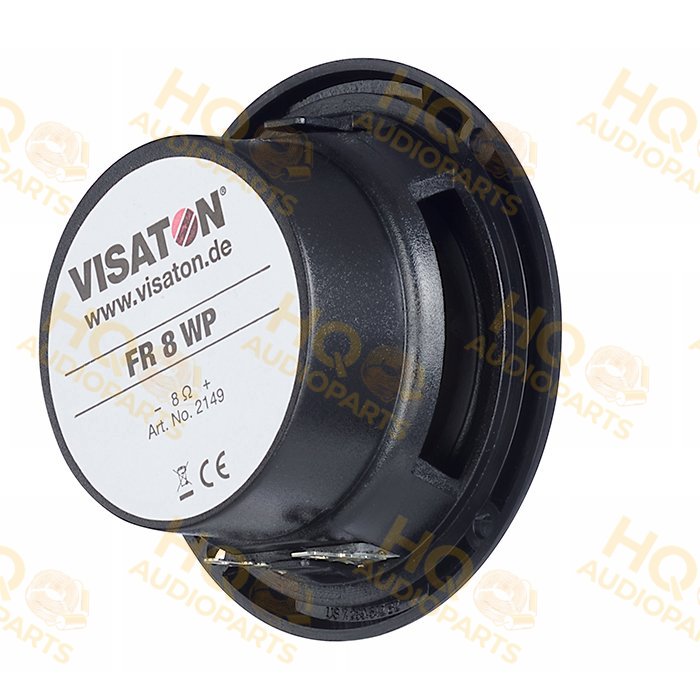 Visaton Hangszóró FR 8 WP - 8 OHM - BLACK, 4 Ω, 15 W