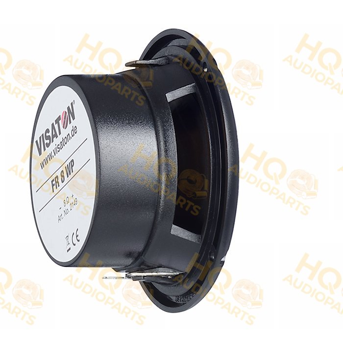 Visaton Hangszóró FR 8 WP - 8 OHM - BLACK, 4 Ω, 15 W