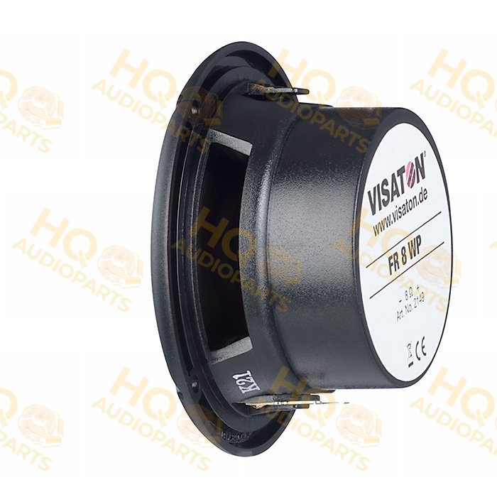 Visaton Hangszóró FR 8 WP - 8 OHM - BLACK, 4 Ω, 15 W
