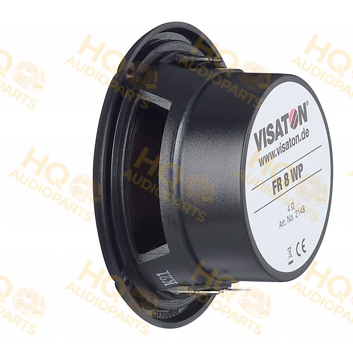Visaton Hangszóró FR 8 WP - 4 OHM - BLACK, 4 Ω, 15 W