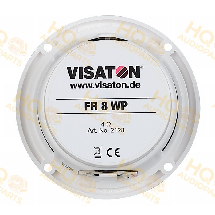 Visaton Hangszóró FR 8 WP - 4 OHM - WHITE, 4 Ω, 15 W