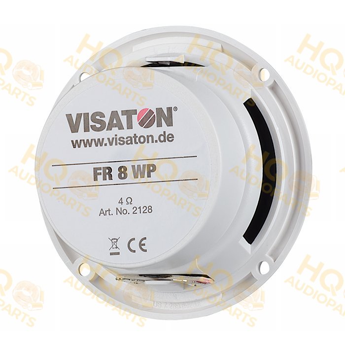Visaton Hangszóró FR 8 WP - 4 OHM - WHITE, 4 Ω, 15 W