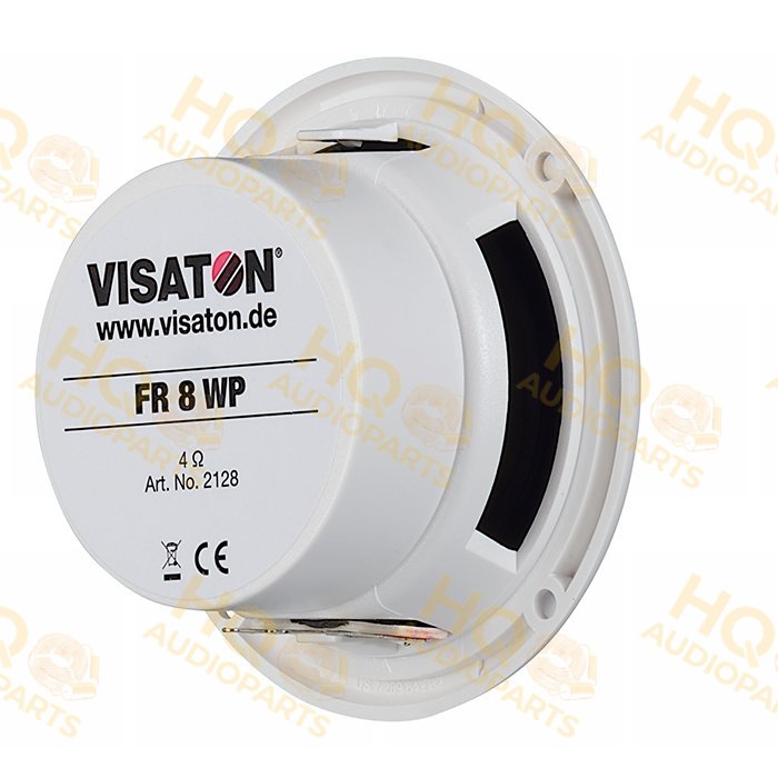 Visaton Hangszóró FR 8 WP - 4 OHM - WHITE, 4 Ω, 15 W