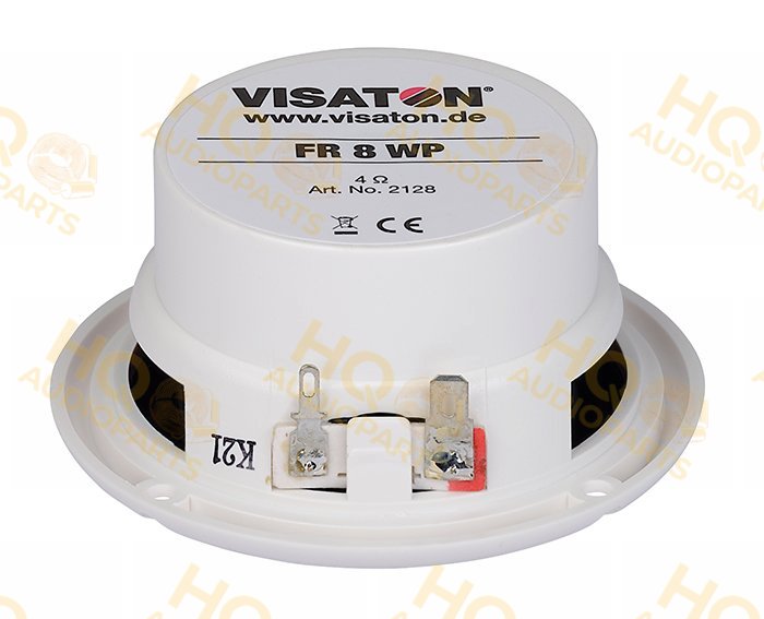 Visaton Hangszóró FR 8 WP - 4 OHM - WHITE, 4 Ω, 15 W