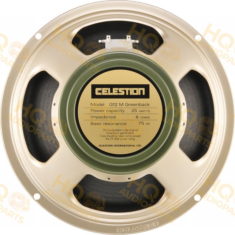 Celestion Gitárhangszóró G12M Greenback, 25 W