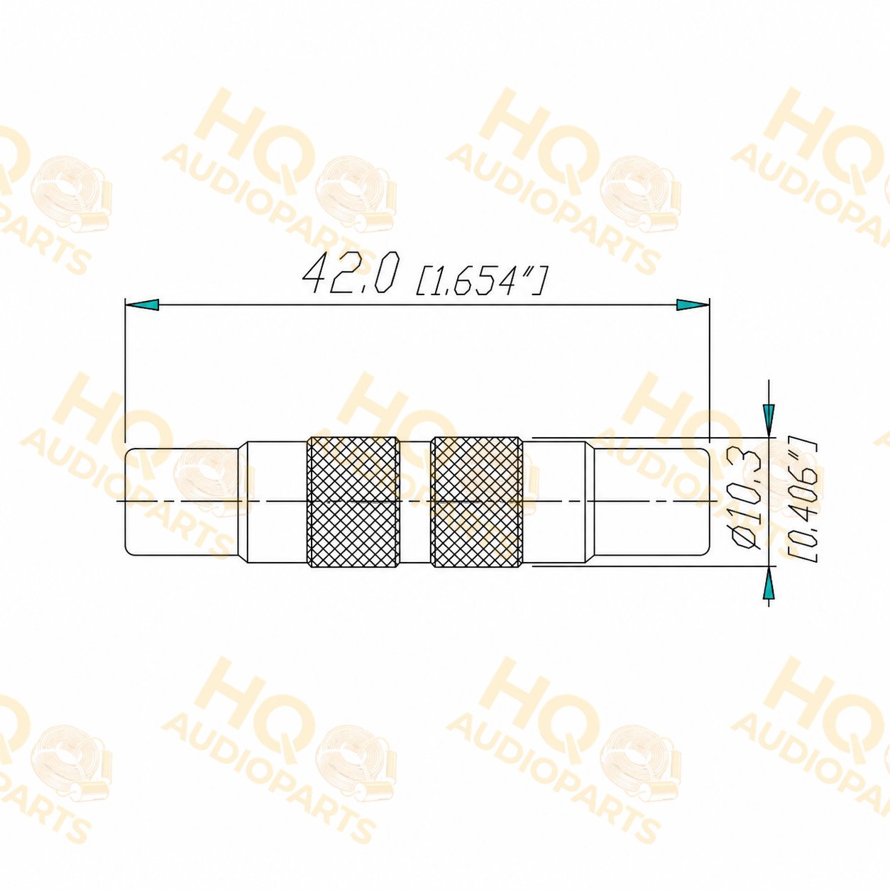 REAN RCA csatlakozó NYS355