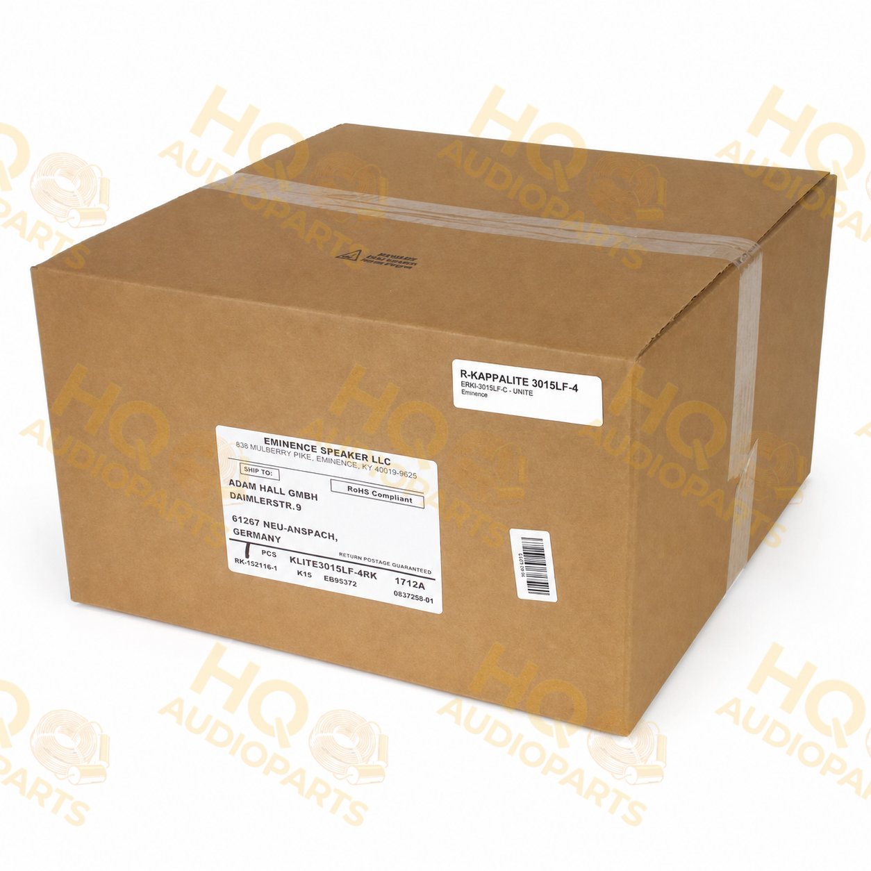 Eminence KAPPALITE 3015LF recone készlet, 4 Ω