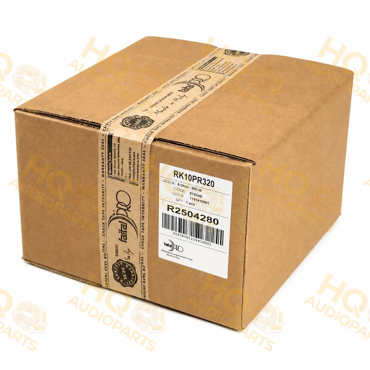 FaitalPRO 10PR320 recone készlet, 8 Ω