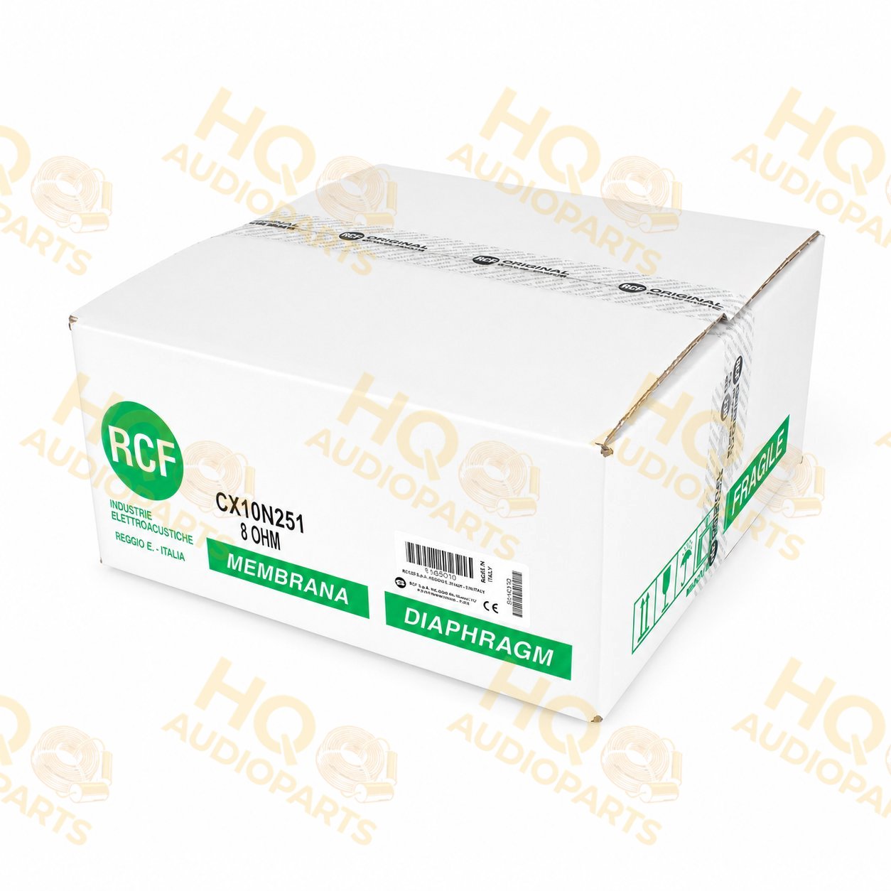 RCF CX10N251 recone készlet, 8 Ω