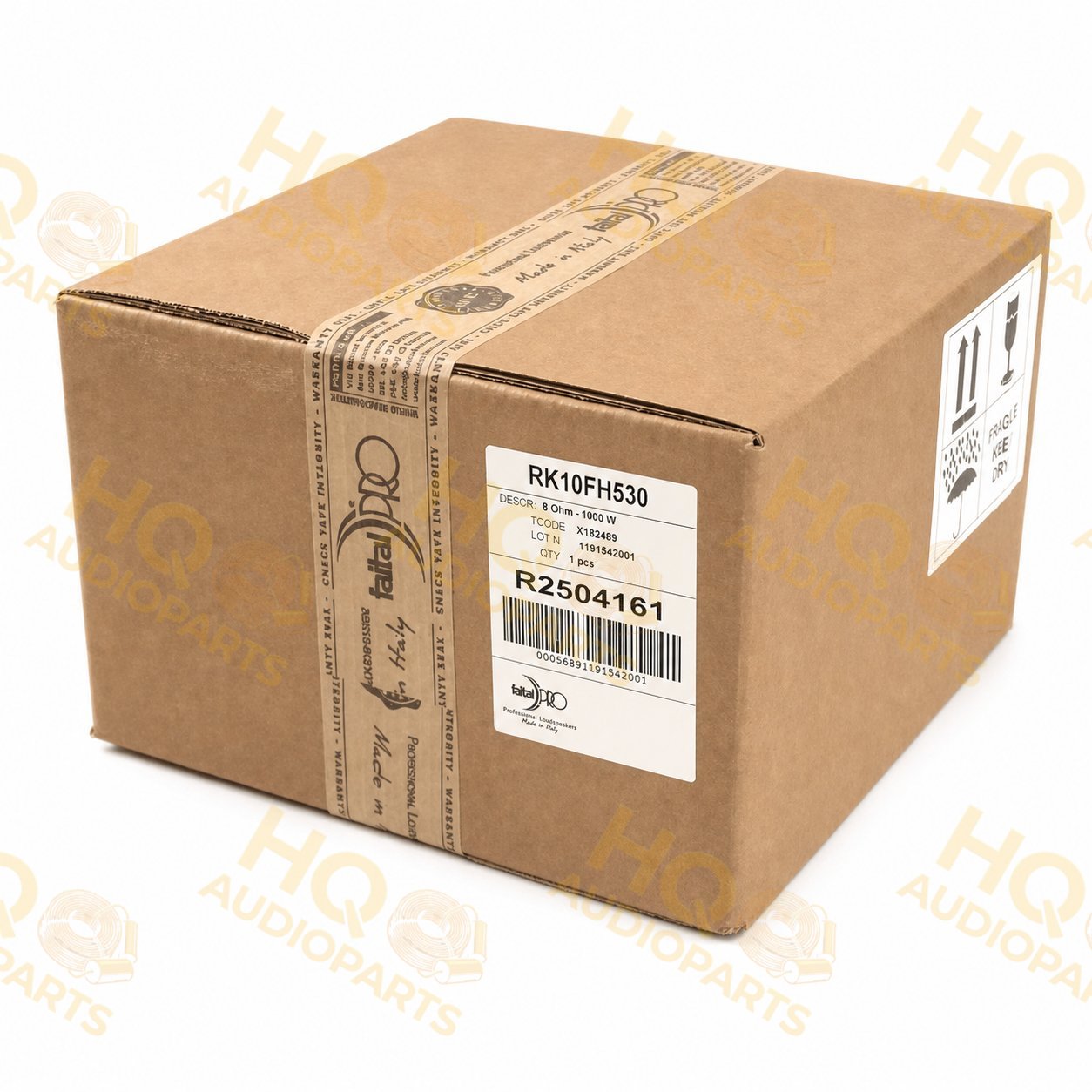 FaitalPRO 10FH530 recone készlet, 8 Ω