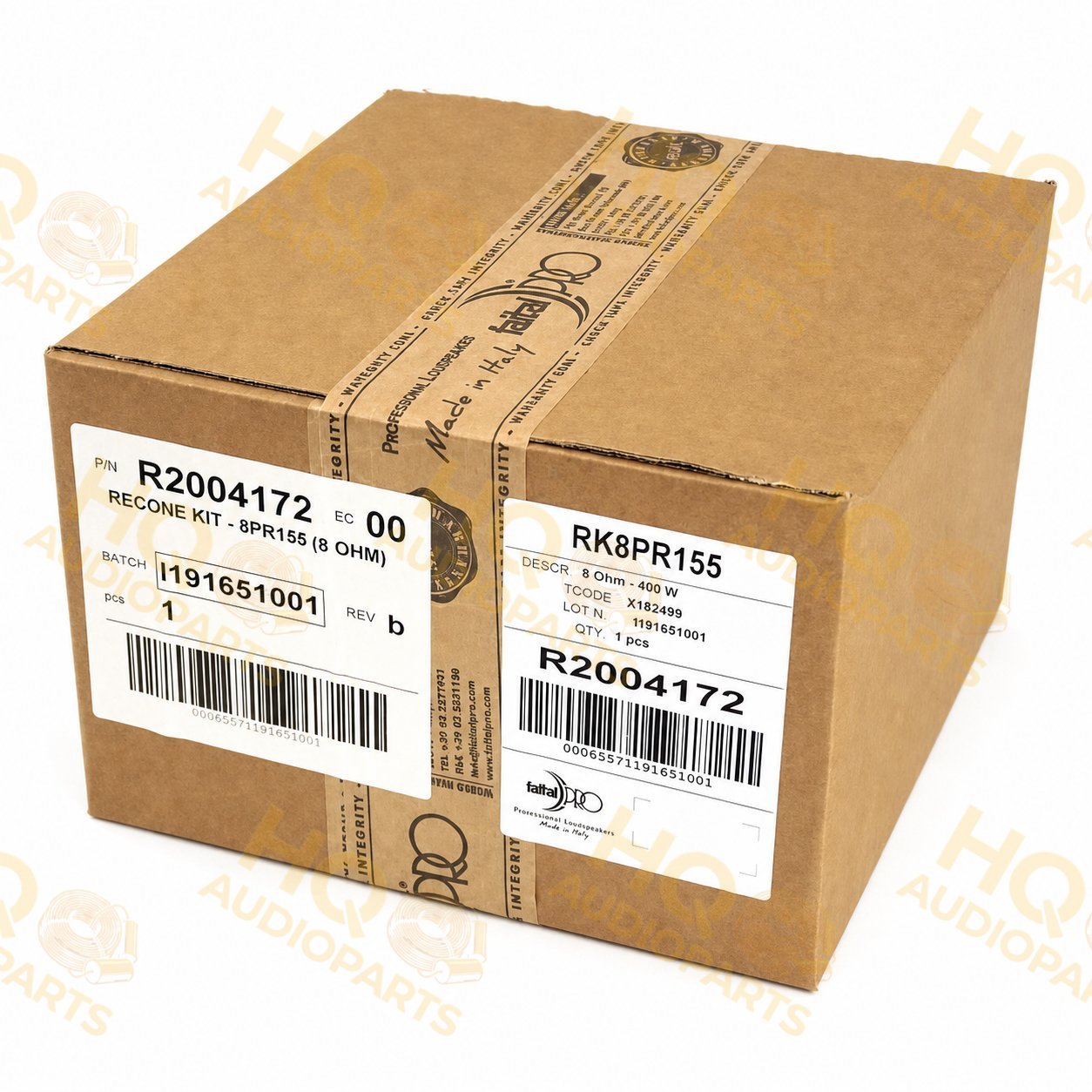 FaitalPRO 8PR155 recone készlet, 8 Ω