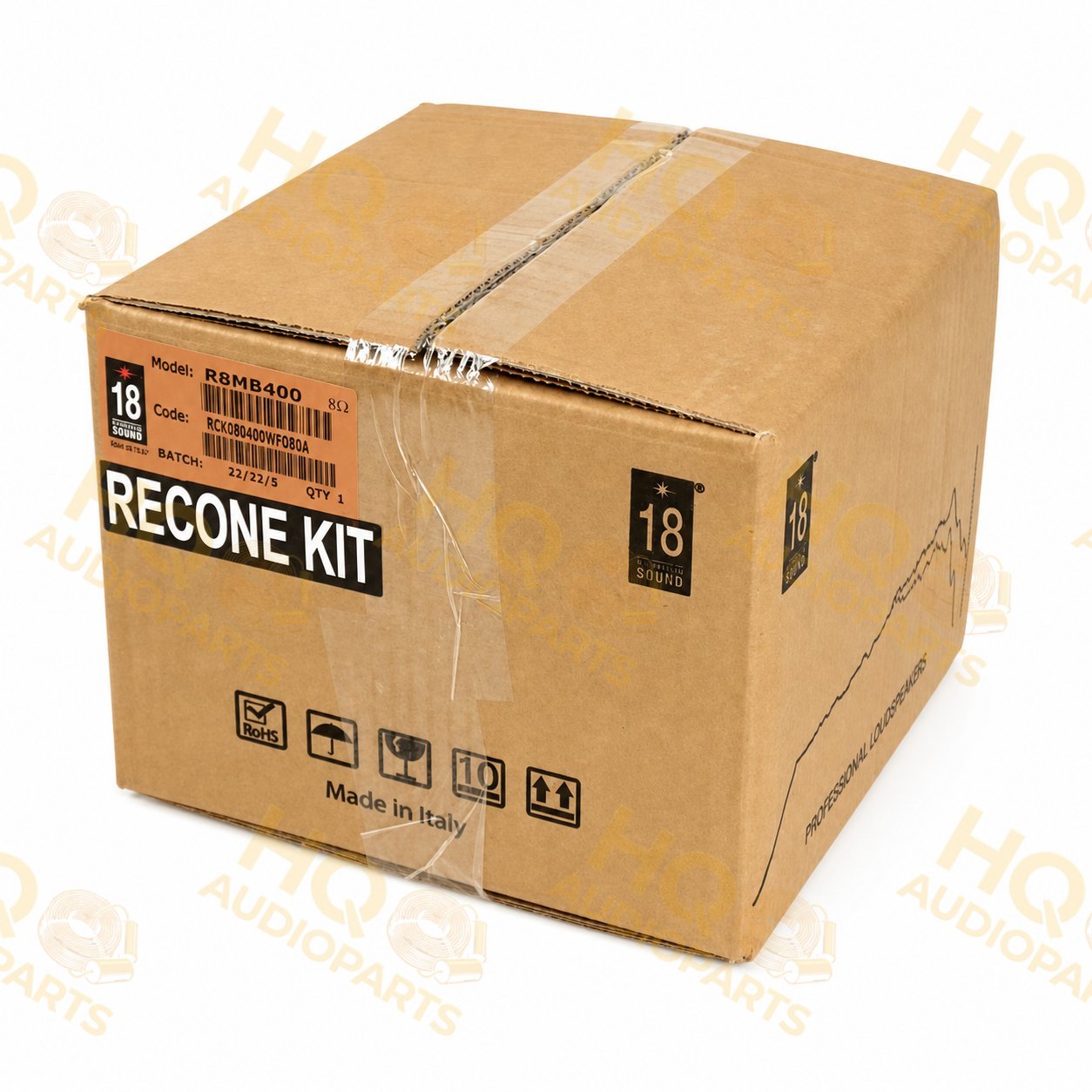 Eighteen Sound 8MB400 recone készlet, 8 Ω